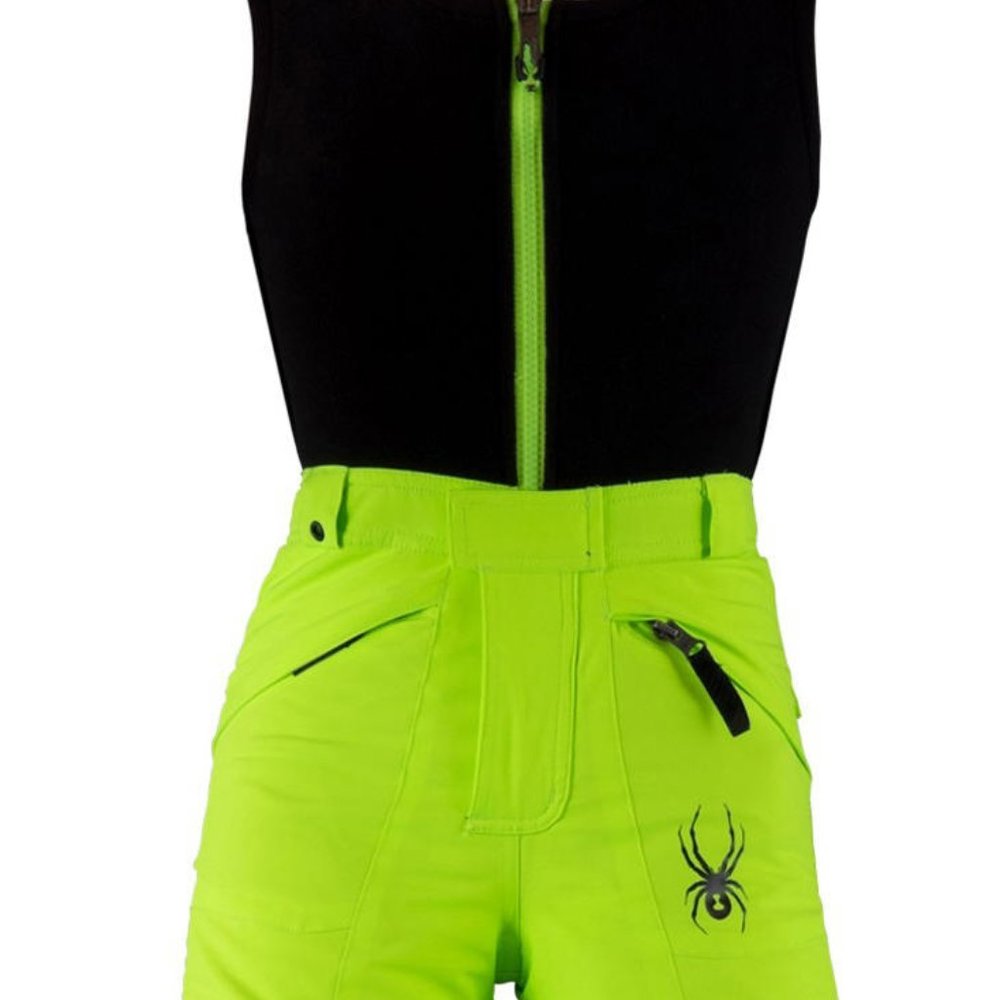 GENUINE SPYDER BOYS MINI EXPEDITION GREEN SKI SUIT SIZE 4 SMALL TO TALL